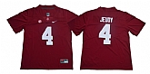 Alabama Crimson Tide 4 Jerry Jeudy Red Nike College Football Jersey,baseball caps,new era cap wholesale,wholesale hats